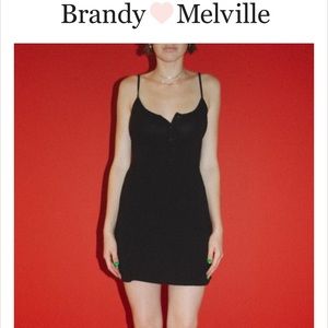 Brandy Melville Black Minidress